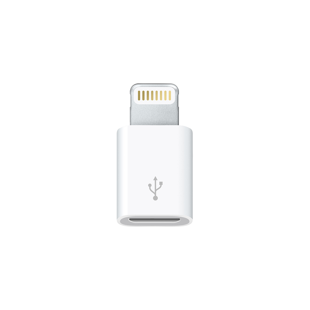 Apple Lightning naar MicroUSB Adapter