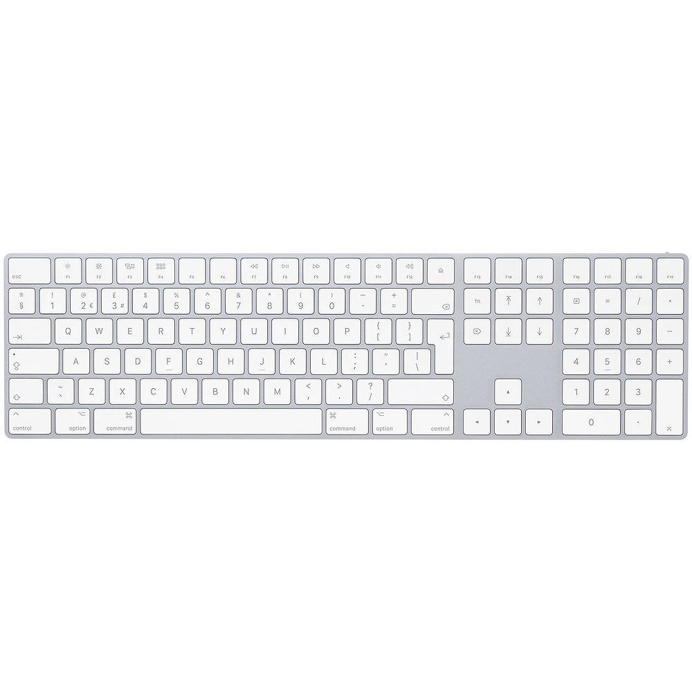 Apple Magic Keyboard met numeriek toetsenblok QWERTY (licht gebruikt)