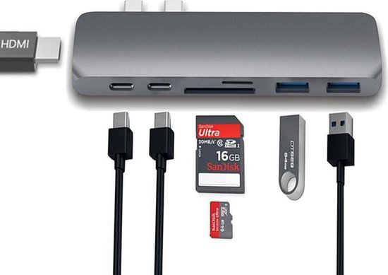 USB-C Hub Adapter 7 in 1