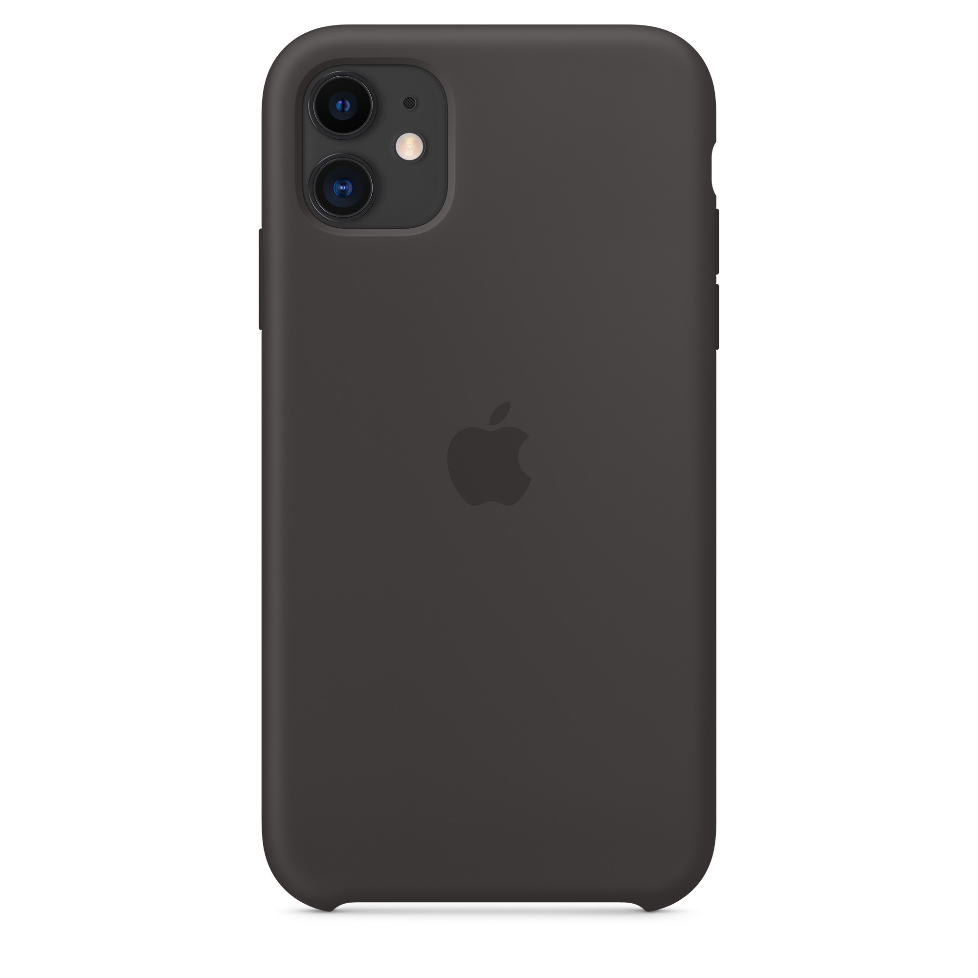 Apple iPhone 11 hoesje - Zwart - Siliconen